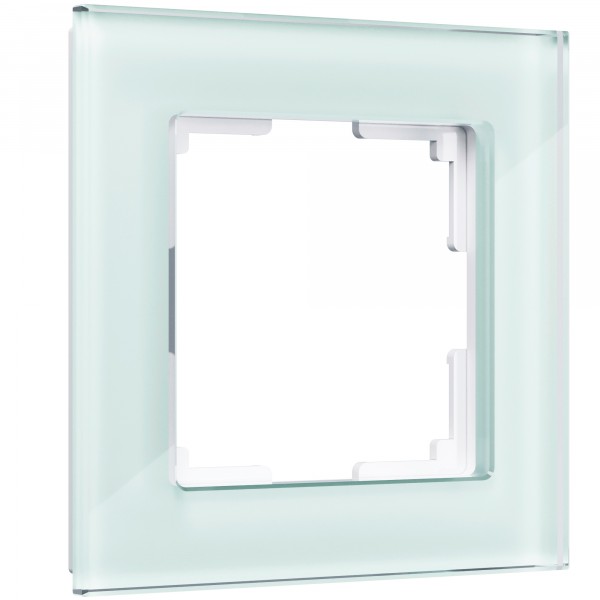 Рамка на 1 пост Werkel WL01-Frame-01 Favorit (натуральное стекло) - купить в Донецке