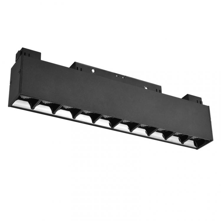 Трековый светодиодный светильник WOLTA WMLY-20W/06B 20Вт 48В IP40 Магнитный чёрный